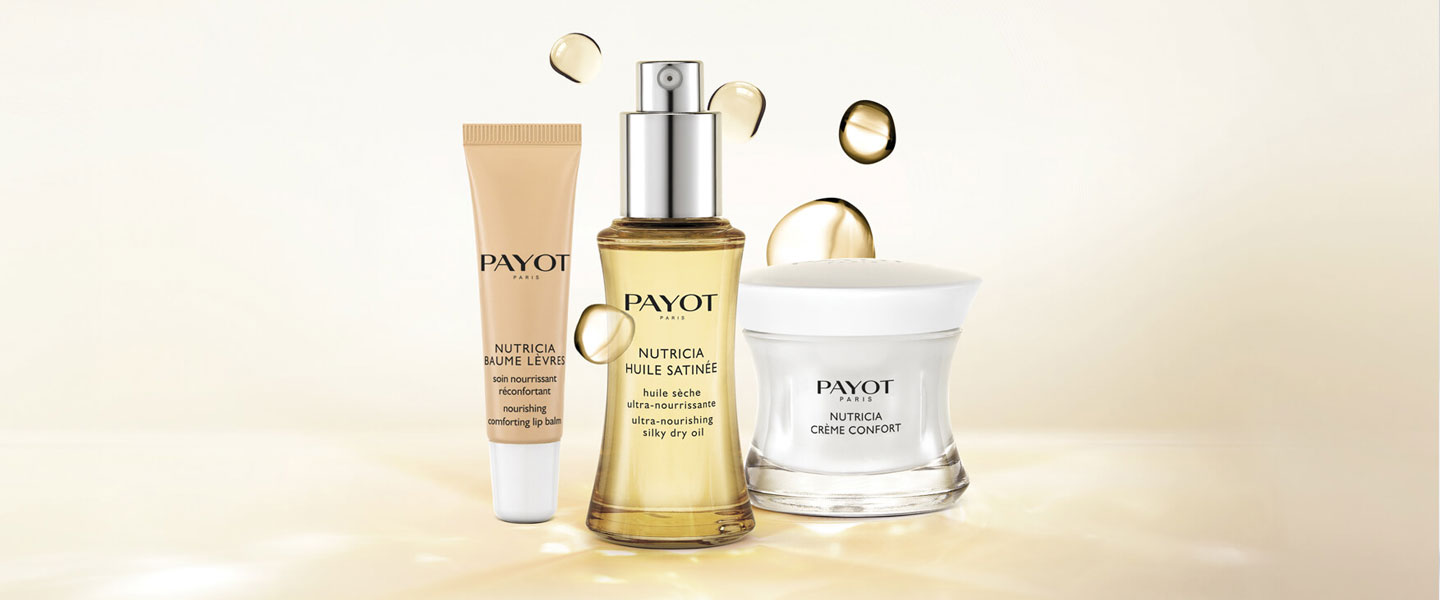 L'univers PAYOT en packaging, soins et produits cosmétiques